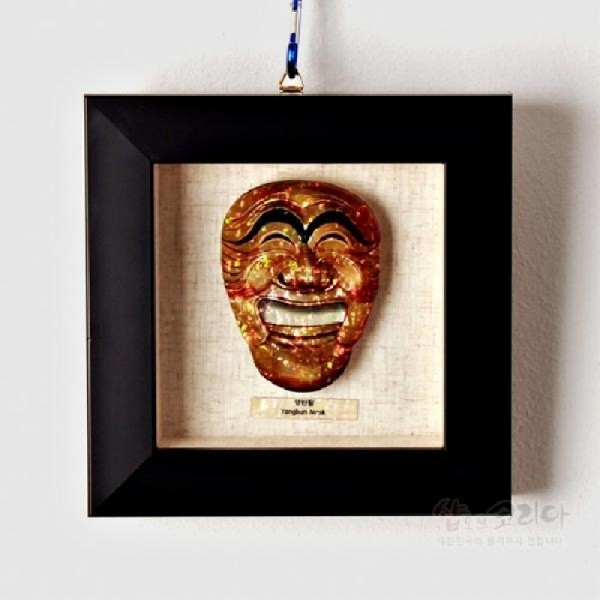 나전 미니액자-양반탈 - 한국의 멋 하회탈액자