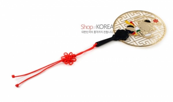 메모홀더 책갈피-사물놀이 - 사물놀이를 하는 귀여운 아이가 특징