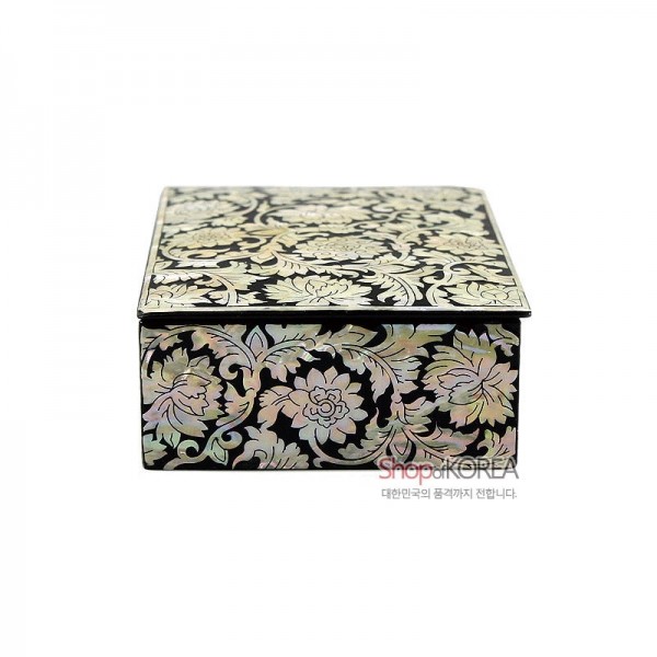 고급나전보상화명함함 - 한국의 나전칠기 신비의 꽃 보상화