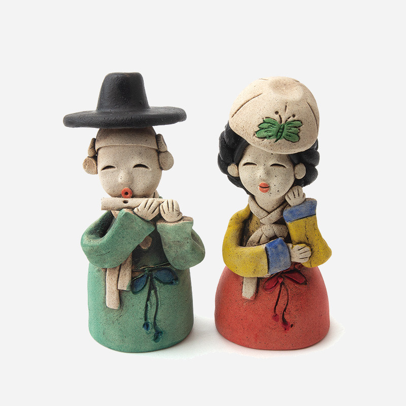 황토인형-작은 선비와 어우동 - 