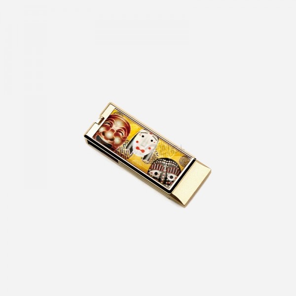 자개 USB 볼펜세트-한국의탈16G,32G - 자개에 전통 무늬를 넣은 usb, 고급 자개볼펜 세트