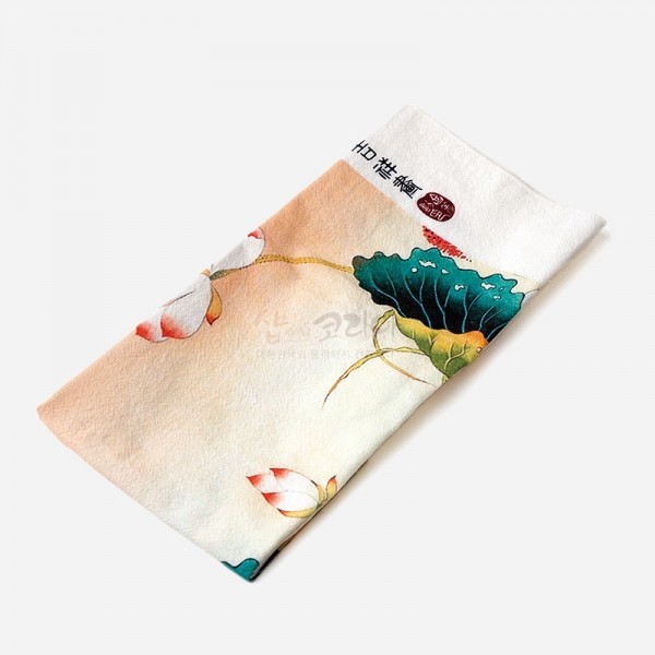 길상화 민화 패브릭 포스터- 연화도 - 
