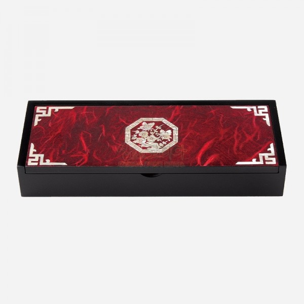 나전칠기 한지필함-적매화 - 35년 전통과 고품질의 한지의 만남