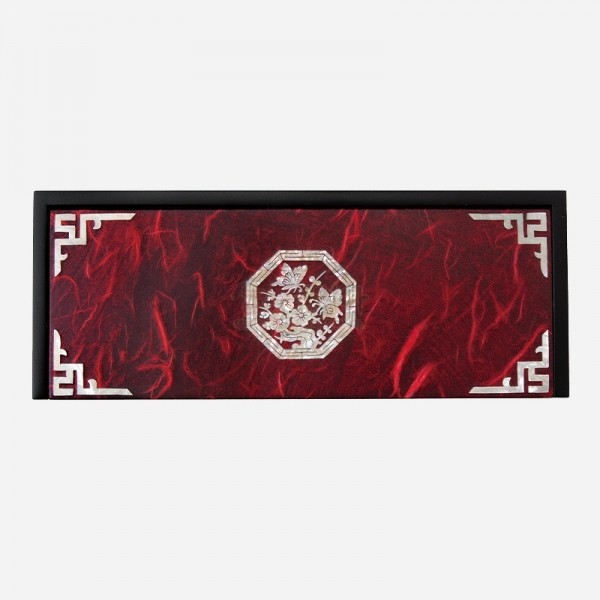 나전칠기 한지필함-적매화 - 35년 전통과 고품질의 한지의 만남