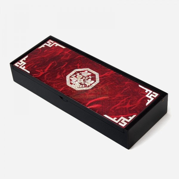 나전칠기 한지필함-적매화 - 35년 전통과 고품질의 한지의 만남