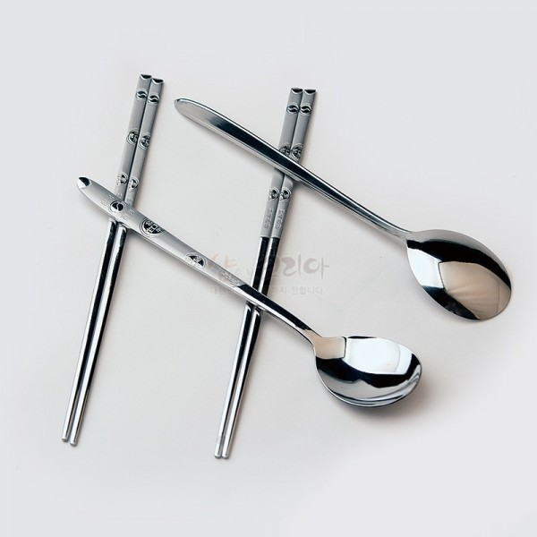 엽전 한국관광 수저2p세트 - 