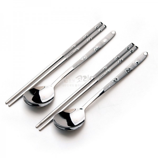 엽전 한국관광 수저2p세트 - 