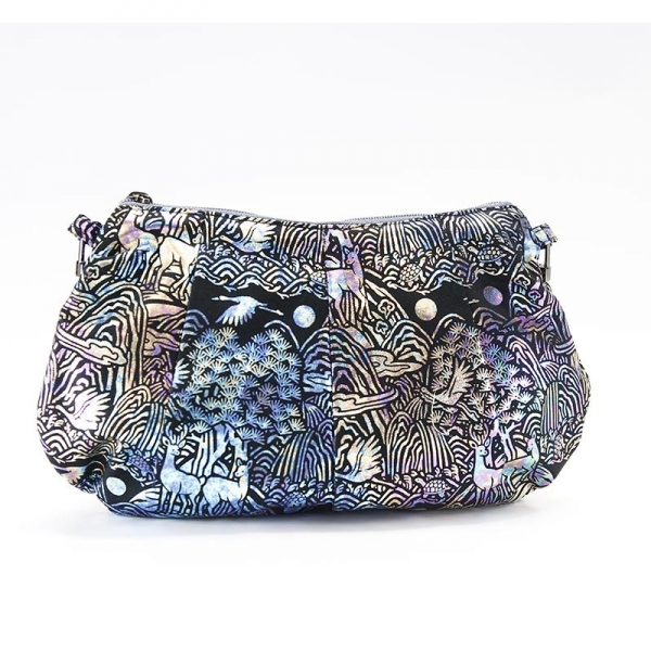 십장생 작은핸드백 - 나전칠기 은빛 자개를 모티브로 만든 십장생핸드백