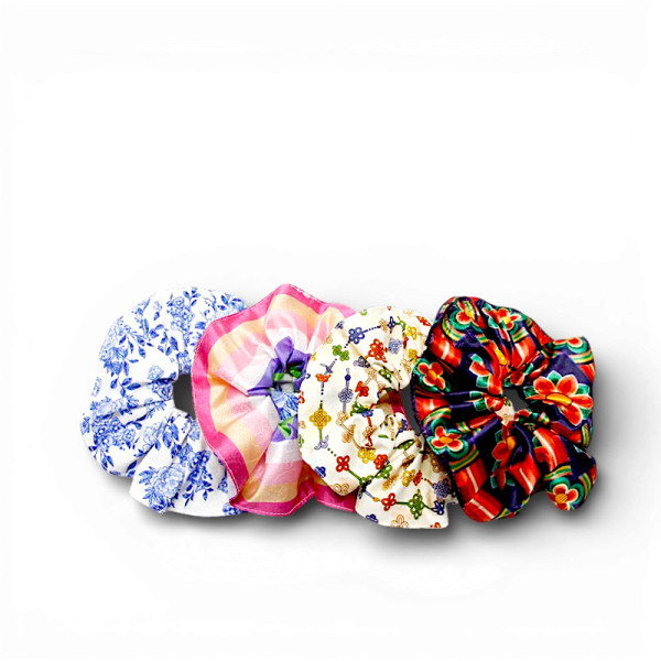 한국문양 헤어밴드 - 한국적인 전통미로 외국 여성에게 특별한 디자인의 곱창밴드