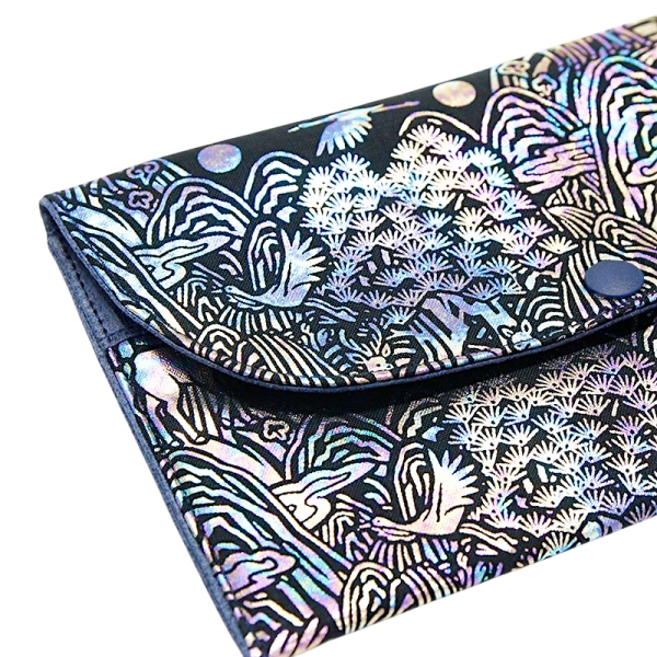 나전칠기 은빛 장생도 장지갑 - 나전칠기 화려한 느낌으로  전해지는 전통지갑