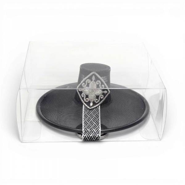 선비 갓 키링 - 갓 모양의 한국적인 키링