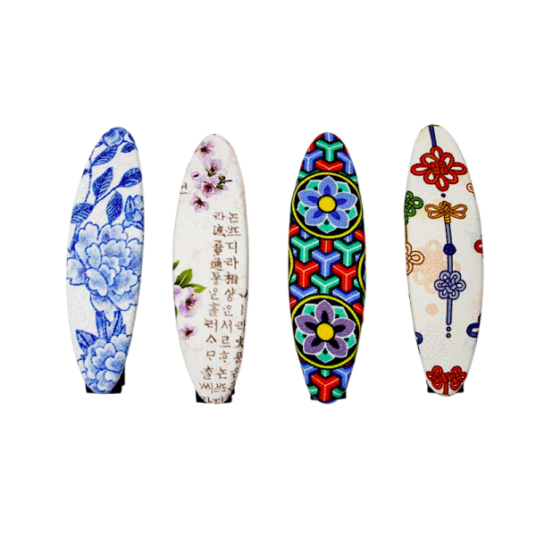 한국전통 집게핀 -작은모양 - 한국적인 포인트를 주는 특별한 디자인 머리핀