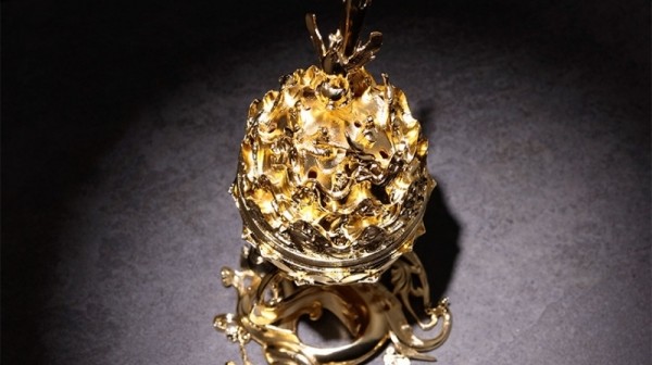 국가무형문화재 장인의 백제금동대향로1/2 - 국보 제287호 백제 금동대향로 (百濟 金銅大香爐)1/2로 축소한 완벽한 문화재재현품 입니다.