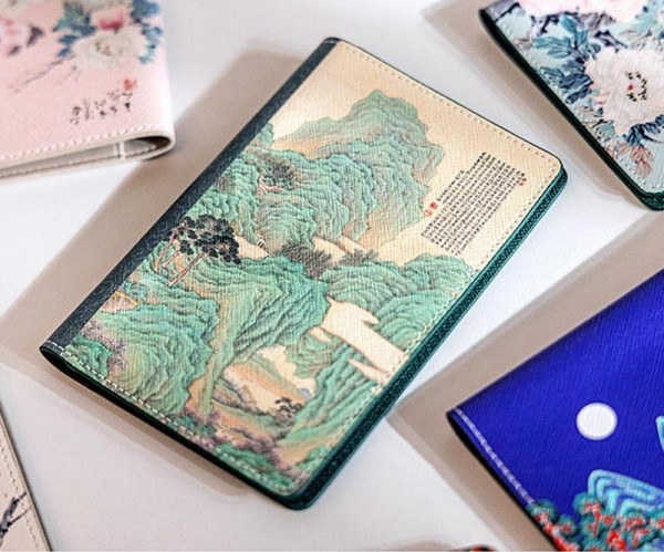 여권지갑-도원행주도 - 한국적인 미학에 현대적인 실용성이 더해진 여권지갑