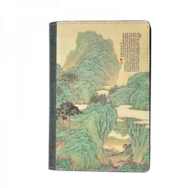 여권지갑-도원행주도 - 한국적인 미학에 현대적인 실용성이 더해진 여권지갑