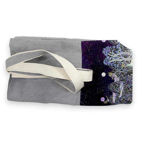 린넨 일월오봉도 에코백 - 해와 달의 조화로운 기운을 곁에 두는 일월오봉도 가방