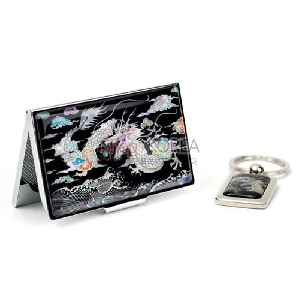 명함케이스-용 2종세트 - 권위의 상징인 용무늬가 담긴