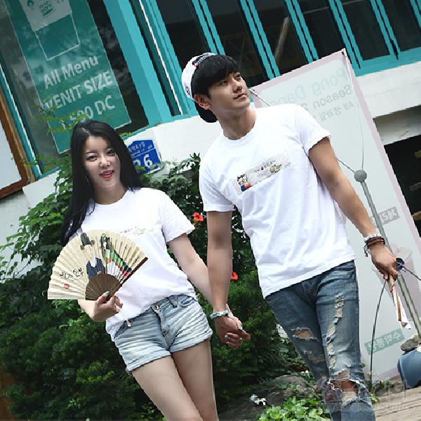 3D 친환경 입체발포 티셔츠 - 혼례 - 입체감이 살아 있는 전통무늬 티셔츠