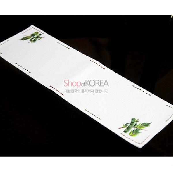 광목 식탁보 - 대나무 - 아름다운 전통무늬 식탁보