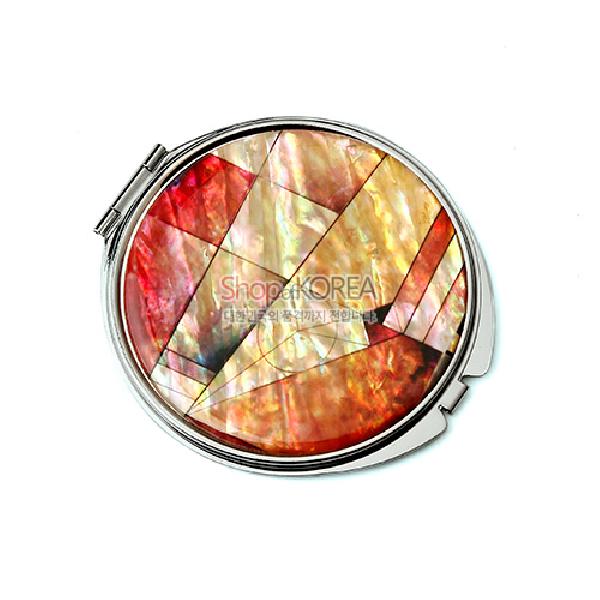 자개손거울-옅은조각보 - 한국의 멋과 천연자개의 조화