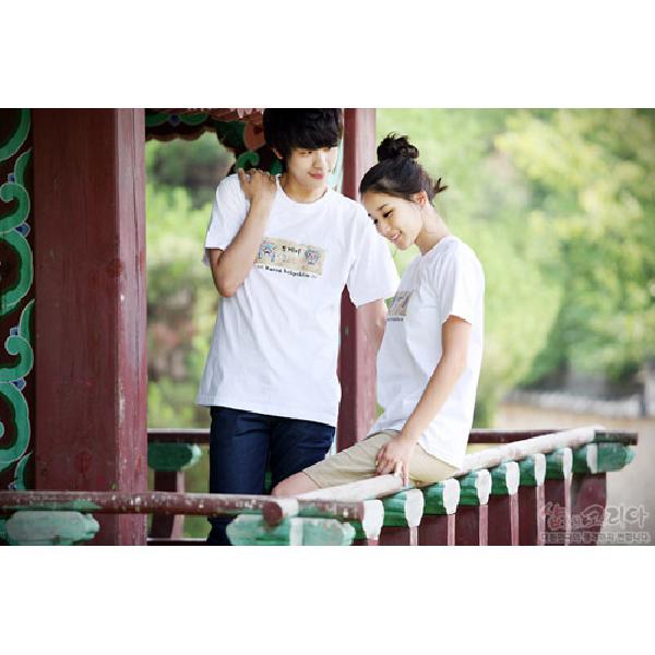 3D입체 발포티셔츠-도깨비 - 입체감이 살아 있는 전통무늬 티셔츠