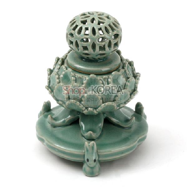 청자칠보투각향로 - 국보 95 호 고려시대 향로