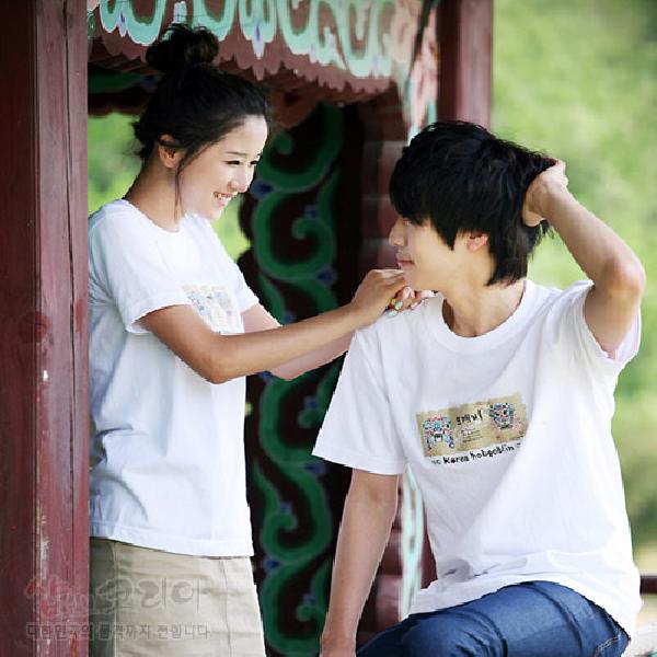 3D입체 발포티셔츠-도깨비 - 입체감이 살아 있는 전통무늬 티셔츠