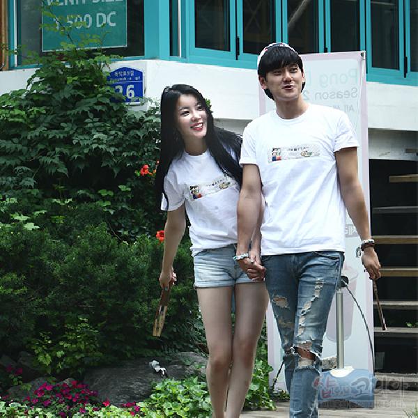 3D 친환경 입체발포 티셔츠 - 혼례 - 입체감이 살아 있는 전통무늬 티셔츠