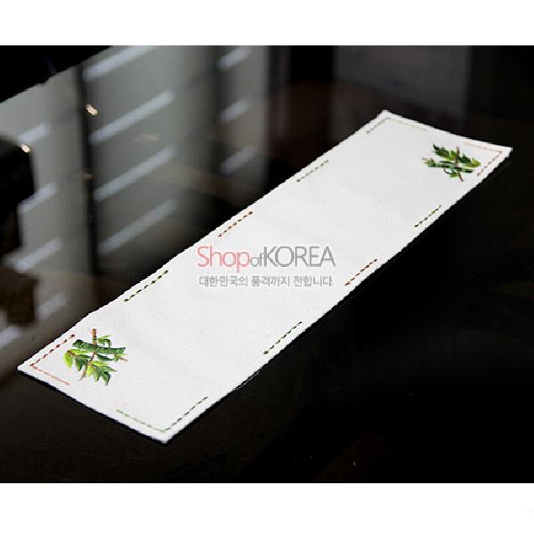 광목 식탁보 - 대나무 - 아름다운 전통무늬 식탁보